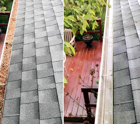 Gutter Cleaning Services throughout Palm Bay, Melbourne, and Brevard County in Florida.